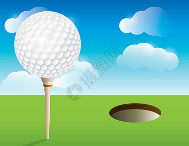 高滚背景传单邀请函横幅设计俱乐部乡村竞赛海报高尔夫球赛插图图片