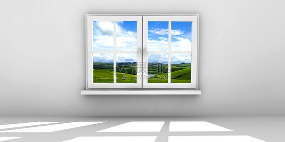 特写窗口财产玻璃房子建筑晴天云景建筑学天空框架插图图片
