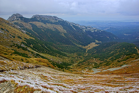 Giewont 波兰Tatras山地貌农村踪迹公园松树风景全景小路旅行爬坡国家图片