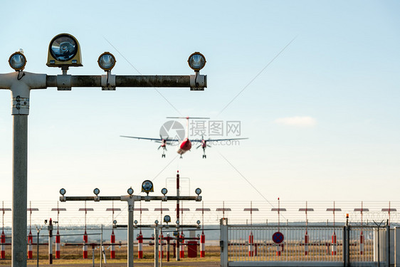 机场着陆灯客机蓝色技术喷射商业运输安全飞机场速度旅游图片