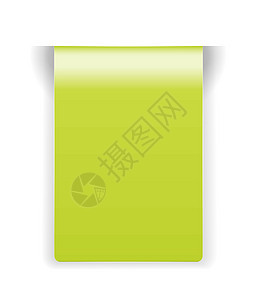 新的光亮标记商业空白反射创造力卡片长方形贴纸网络标签阴影背景图片