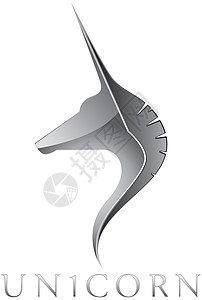 银独角兽金子力量曲线自由公司青铜故事喇叭神话标识图片