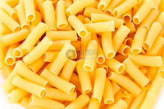 原马卡罗尼食物黄色螺旋文化美食水平营养密封画幅管面图片