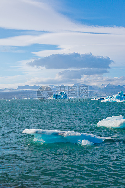 东部冰原冰川环礁湖天空蓝色国家地点气候环境风景旅行冰川冰山图片