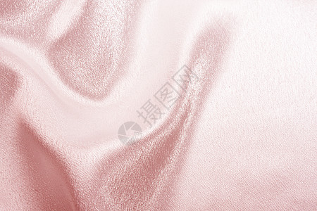 粉丝丝织物投标奢华曲线帆布粉色窗帘海浪纺织品丝绸图片