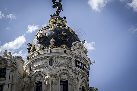 大都会 马德里市的图象 其独特的拱门地标景观交通旅行奶奶历史正方形文化国家旅游图片