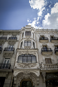 银行 马德里市的图象 其特色建筑师游客历史广场城市旅游建筑学建筑历史性首都地标图片