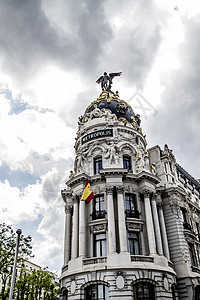 大都会 马德里市的图象 其独特的拱门艺术建筑正方形历史性雕像旅游交通文化建筑学广场图片