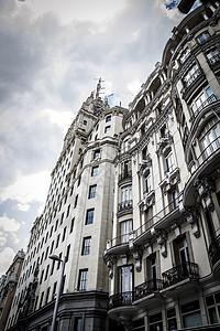 Gran Via 马德里市的图象 其特有古迹城市奶奶正方形地标雕像景观国家建筑旅行交通图片