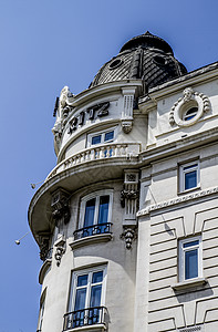 酒店 马德里市的图象 其特色建筑师广场文化正方形街道旅行旅游雕像景观奶奶历史性图片