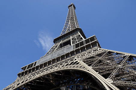 埃菲尔塔纪念碑金属建筑旅行旅游铁塔背景图片