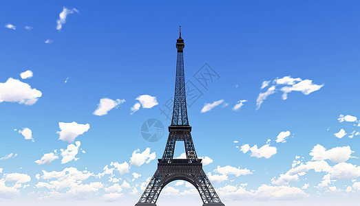 巴黎埃菲尔铁塔文化旅行铁塔观光历史国家纪念碑地标旅游建筑学图片