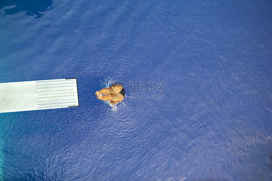 高潜水员海岸游泳者活力水池游泳池太阳假期潜水海滩自由图片