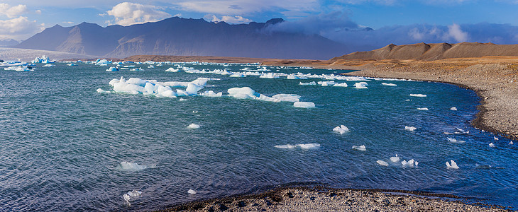 东部冰原冰川环礁湖沙龙旅游风景冰山气候环境地点反射旅行国家图片