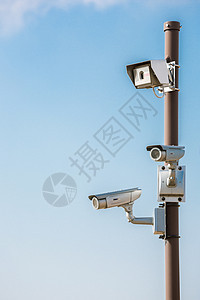 闭路电视电路隐私天空镜片视频商业技术基础设施控制光学图片