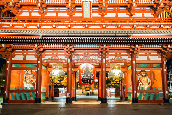 东京圣宗二寺旅行神道文化城市神社红色天空景观佛教徒宗教图片