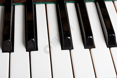 钢琴象牙白色笔记乐器乌木声学钥匙键盘音乐艺术图片
