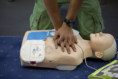 CPR培训单元稻草服务设备病人震惊应急推介会复苏情况图片