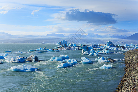 东部冰原冰川环礁湖旅行冰川冻结地点旅游气候沙龙反射冰山环境图片