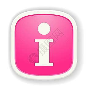 信息光辉的徽章圆形界面服务问题插图导航帮助知识粉色阴影图片