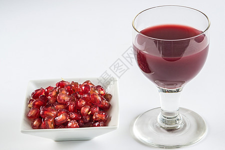 石榴种子和果汁水果红色汽水谷物热带维生素食物饮料饮食甜点图片