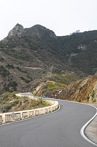 沙漠街驾驶蓝色岛屿沥青旅行天线风景土地天空旅游图片