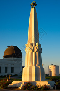 格里菲思公园天文学人纪念碑天空风景建筑天文学家目的地外观阳光旅游天文台结构图片