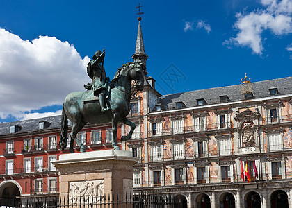 广场市长雕像皇家建筑学国王首都纪念碑建筑吸引力观光艺术图片