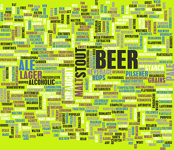 啤酒概念节日插图标签餐厅横幅设计海报草稿酒吧广告图片