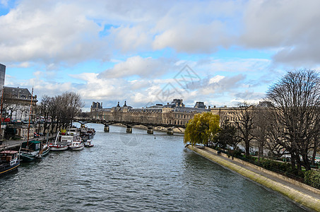 巴黎的塞纳河图片