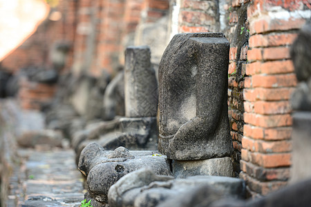 在瓦特马哈河中的佛场景地方雕像文化勘探寺庙宗教风景图片