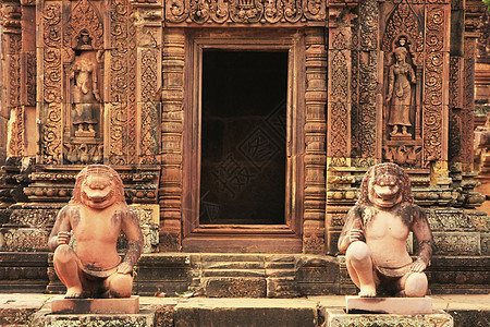 寺庙 柬埔寨暹粒 吴哥地区荒野纪念碑古董废墟热带丛林石头历史性收获建筑图片