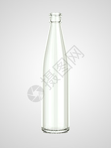 空瓶装水或啤酒 隔着灰色图片