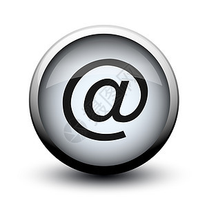 按钮单狗 2d海浪玻璃圆圈电脑徽章电子邮件邮局网络剪贴灰色图片