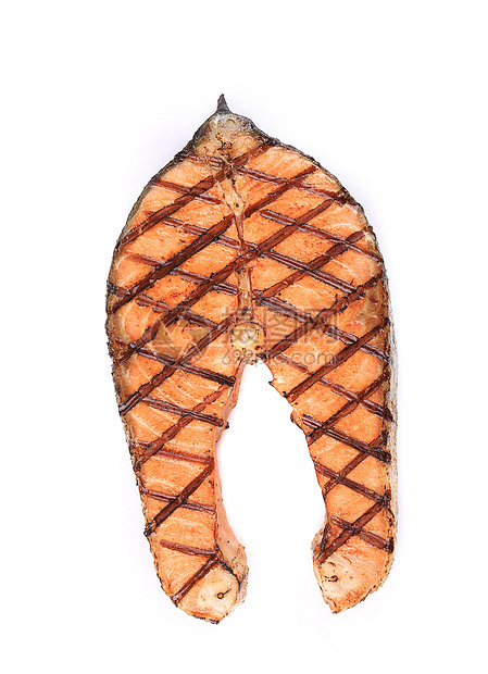烤熟的鲑鱼牛排蔬菜条纹橙子餐厅油炸正方形鱼片食谱粉色海鲜图片
