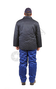 冬季工作服工人服装背心裤子袖子套装口袋棉布衣服纺织品外套图片