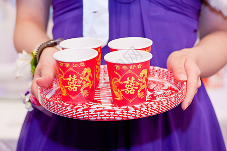 婚礼中中国茶茶仪式图片
