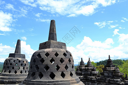 波罗布杜尔寺庙废墟佛教徒宗教冒险上帝佛塔旅游旅行石头浮屠图片