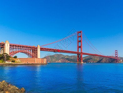 金门金门桥 旧金山大桥 来自加利福尼亚州普里西迪奥天空电缆运输市中心旅行假期海洋建筑物景观蓝色图片