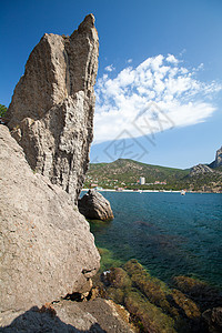 泰国太阳假期海滩异国闲暇全景支撑海岸线情调气候图片