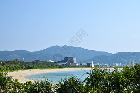 热带海湾叶子休息假期天堂风景树木闲暇阳光地平线旅游图片