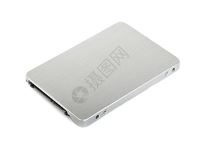 SSD 驱动器贮存电子产品电脑数据闪光电子金属驾驶技术白色图片