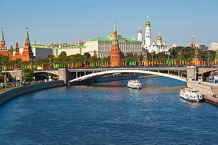 莫斯科克里姆林宫教会红色建筑学景观城市旅行场景圆顶建筑大教堂图片