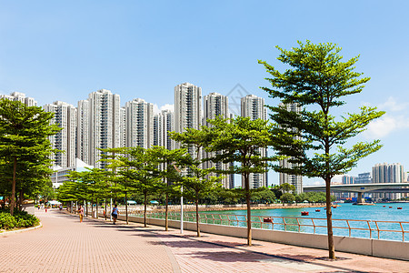 住宅区滨水边地区图片