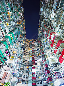 香港的包装建筑建筑学窗户民众城市市中心生活人口住房贫困住宅图片