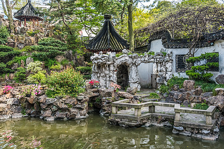 上海中国诸川花园目的地池塘地方旅行文化地标花园建筑学外观图片
