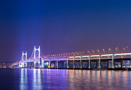 釜山吊桥场景运输商业海景都市市中心通道建筑踪迹风景图片
