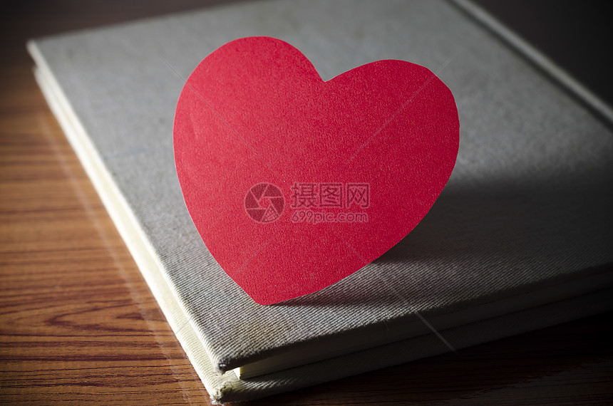 爱情日记文档木板乡村办公室食谱情感笔记日历卡片木头图片