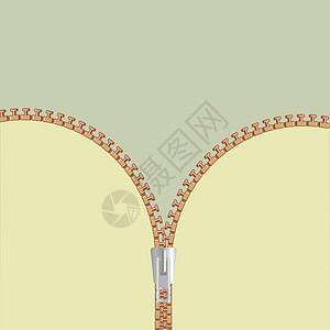 拉链插图框架金属安全牙齿紧固件家具纺织品衣服接缝图片