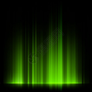 绿色北极光 北极光 每股收益 10海浪绘画装饰品波浪状速度极光墙纸射线插图图片